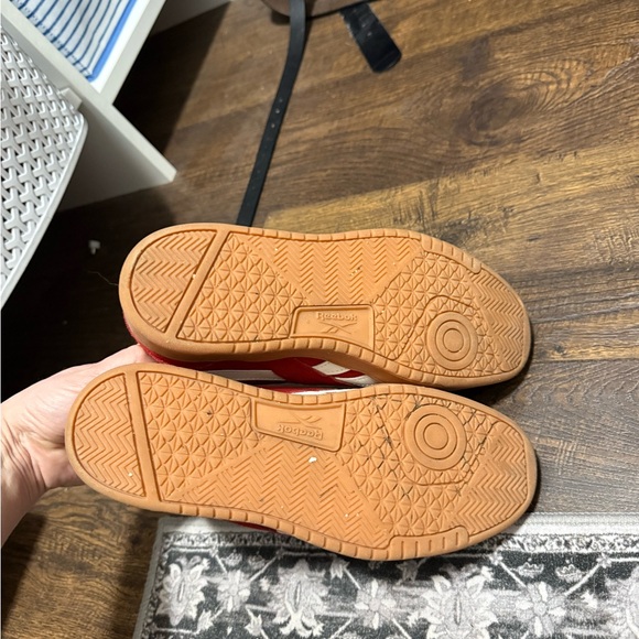 Reebok Red and White Sneakers - Picture 2 of 5